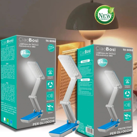 Lampe de bureau pliable LED CIAOBOSI TX-9092 · Smarty Paris